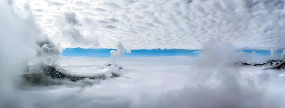 Above the Clouds Stock Photos