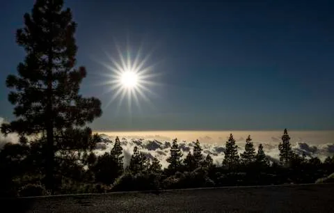 Above the clouds Stock-Fotos