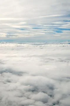 Above the clouds Stock Photos