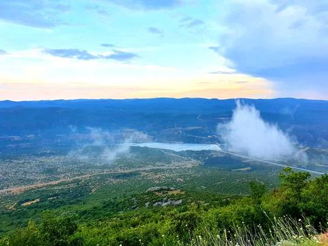 Above the clouds Stock Photos