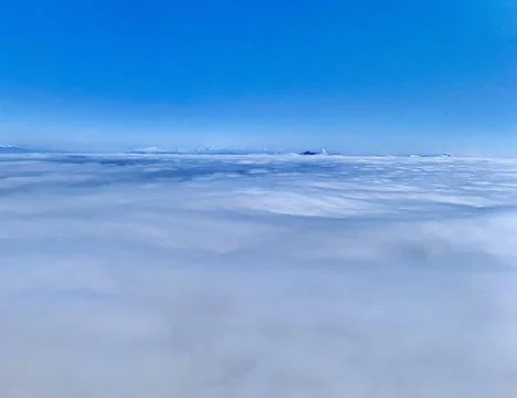 Above the clouds Stock-Fotos
