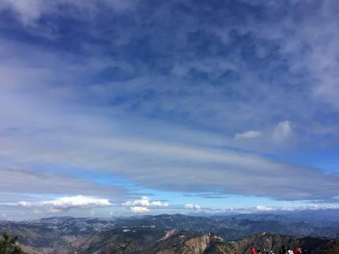 Above the clouds Stock Photos