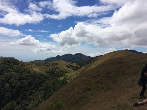 Above the clouds Stock Photos