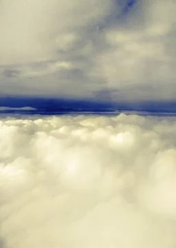 Above the clouds Stock Photos