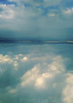 Above the clouds Stock Photos