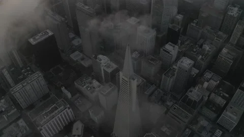 Above the clouds in SF Stock Footage 201823473