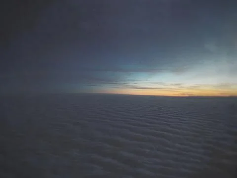 Above The Clouds at Sunrise 写真素材