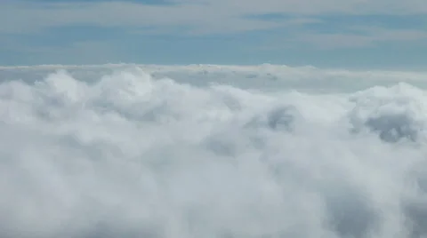 Above the clouds (Time Laps) Stock Footage 1100377