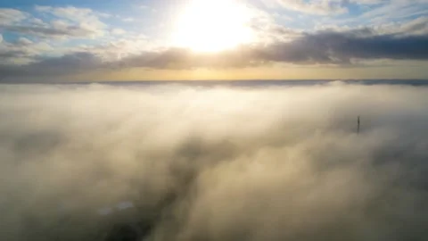 Above the Clouds Time-Lapse Stock Footage
