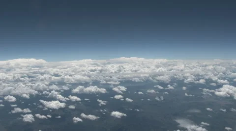 Above The Clouds Zoom Out Stock Footage 65599995