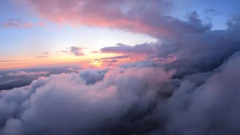 Above The Clounds Stock Footage 251437952