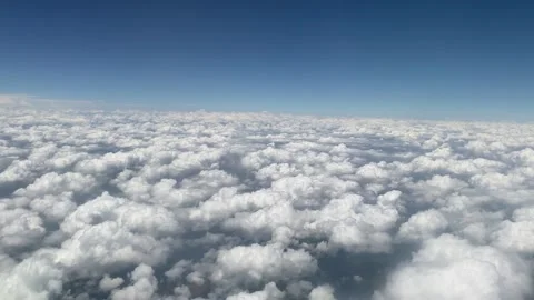 Above the fluffy cloudsmp4 Stock Footage 255653538