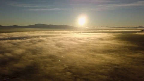 Above the fog Stock Footage 101110800