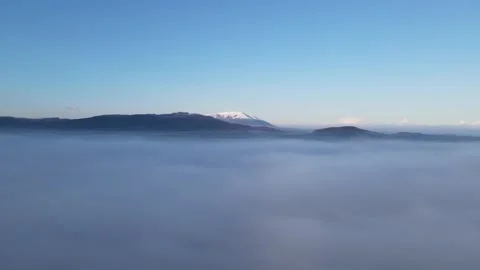 Above the fog Stock Footage 292024897