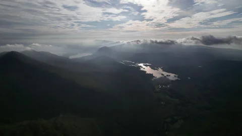 Above Kerry mountains Stock-Footage 222139143