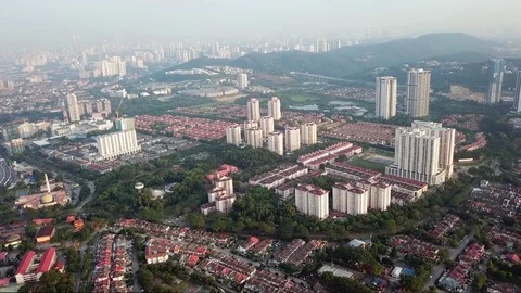 Above the Kuala-Lumpur Video stock 83740478