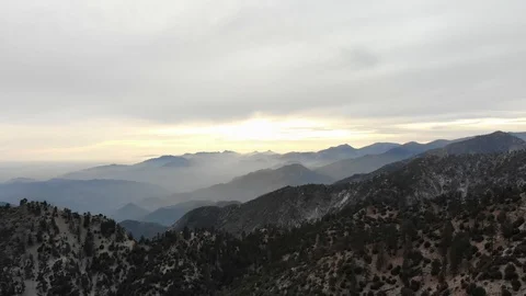 Above Mount Baldy Stock Footage 109292932
