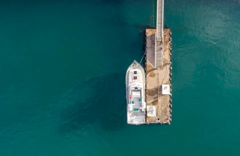 Above the pier Stock Photos