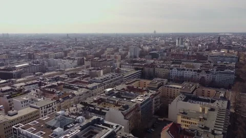 Above the rooftops of Berlin 動画素材 150350515