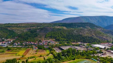 Above the Rooftops, Beyond the Trees Stock Footage 313270129
