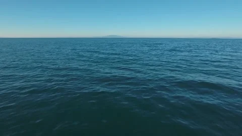 Above sea level backwards Stock Footage 144939721