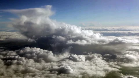 Above sky, heavens, clouds Stock Footage 52402255