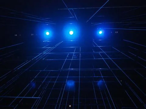 Above the stage 库存照片