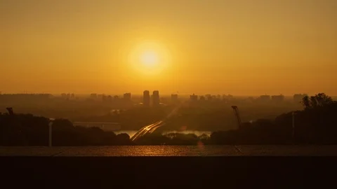 Above the sun Stock Footage 96427750
