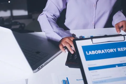 Above table with finance papers, graphs and big data during teamwork meetin.. Stock Photos