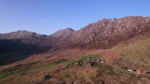 Above the valley Video stock 178910597