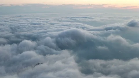 Above Wave Clouds Timelapse Stock Footage 98499339