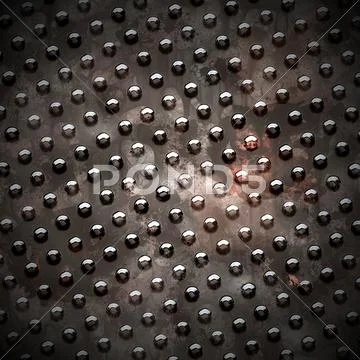 Abraded metal plate - industrial texture background Stock Illustration