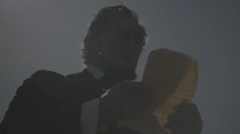 Abraham Lincoln Speech Stock Footage 54283508