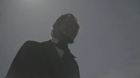 Abraham Lincoln Speech Stock-Footage 54283581