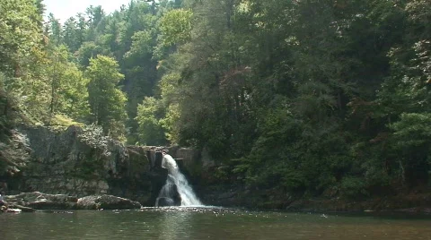 Abrams Falls 4 Stock Footage 705791