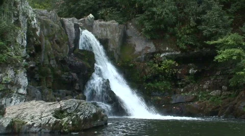 Abrams Falls 6 Stock Footage 706748