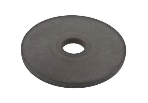 Abrasive circle isolated on white background Stock Photos