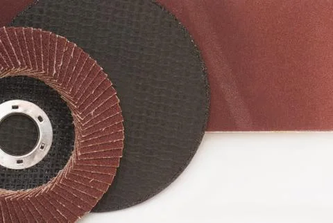 Abrasive disk Foto stock