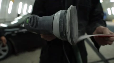 Abrasive off Stock Footage 49824264