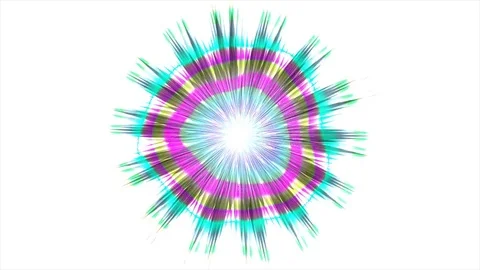 Abrstract Colored Pattern With White background 11 Stock Footage 82374194