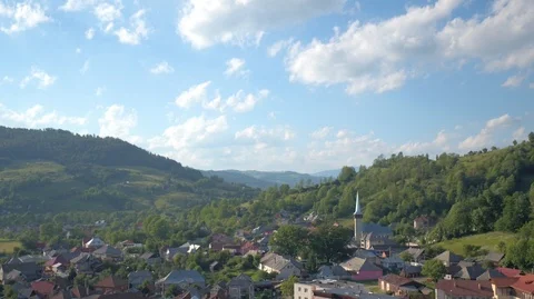 Abrud City 스톡 동영상 86420052