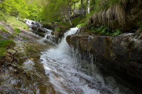 Abruzzo falls Stock Photos