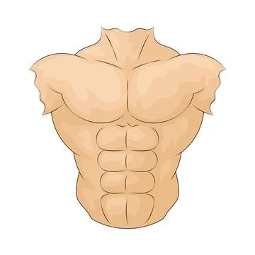 Abs illustration 스톡 일러스트