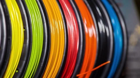 ABS wire plastic Stock Footage 82669745