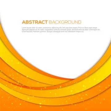Absatract orange background Stock Illustration