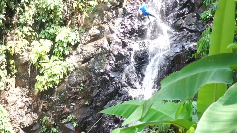 Abseiling Activity Stock Footage 146598166