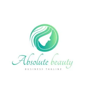 Absolute beauty logo Stock Illustration