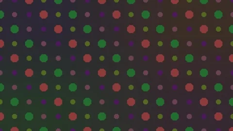 Absolute Distinct Flower Dark Green and Orange Motion Loop Stock Footage 342080727