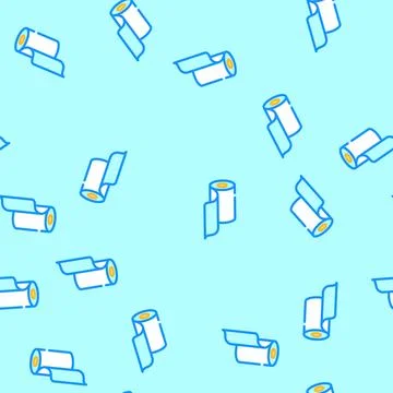 Absorbent compress dressing first aid vector seamless pattern Stock Illustration