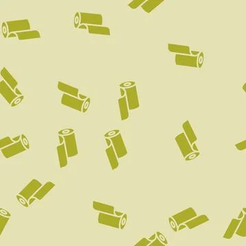 Absorbent compress dressing first aid glyph vector seamless pattern Stock Illustration